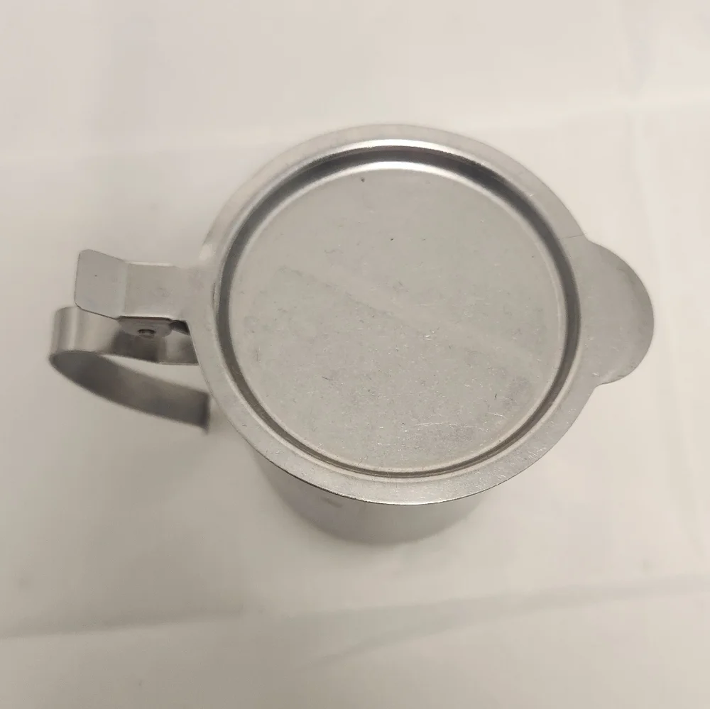 3 1/2” Vintage Stainless Steel Creamer/Syrup Pitcher